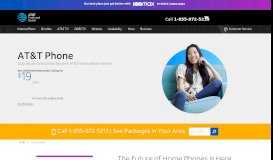 
							         AT&T Home Phone | Get Landline Service for Your Home								  
							    