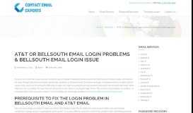 
							         AT&T or Bellsouth email login problems & Bellsouth email ...								  
							    