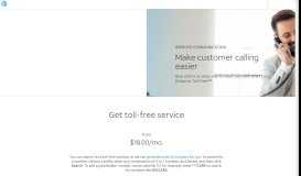 
							         AT&T Small Business | Toll Free Service Availability Lookup								  
							    
