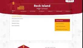 
							         Attendance and Truancy – School Policies – Rock Island High School								  
							    