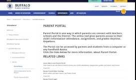 
							         Attendance / Parent Portal - Buffalo Public Schools								  
							    