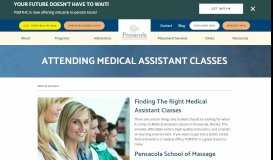 
							         Attending Medical Assistant Classes | Pensacola Medical Assistant								  
							    