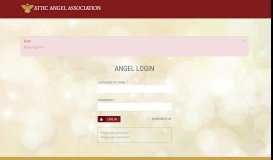 
							         Attic Angel Association Portal: Angel Login								  
							    
