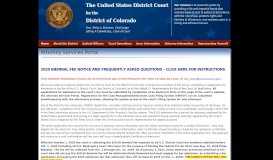 
							         Attorney Services Portal Login - United States District Court for the ...								  
							    