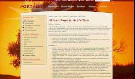 
							         Attractions & Activities / Portales, NM								  
							    
