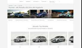 
							         Attraktive Hyundai Gebrauchtwagen-Angebote | AutoScout24								  
							    