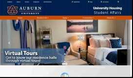
							         AU Housing - Auburn University								  
							    