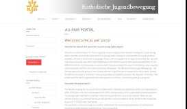 
							         Au-Pair Portal | Katholische Jugendbewegung - KJB Schweiz								  
							    