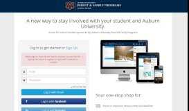 
							         Auburn Family Portal - Auburn University								  
							    