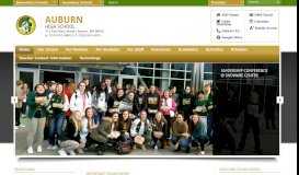
							         Auburn High School / Homepage - Auburn School District								  
							    