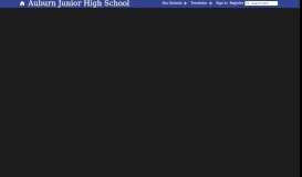 
							         Auburn Junior High / Homepage - Auburn City Schools								  
							    