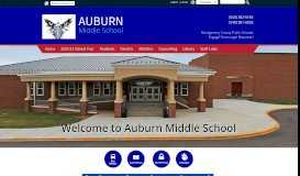 
							         Auburn Middle School: Home								  
							    