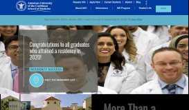 
							         AUC Medical School | Discover AUC's Caribbean Med School								  
							    