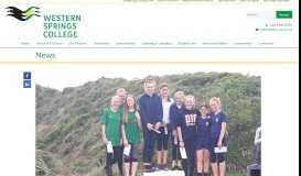 
							         Auckland Relay Champs – Western Springs College								  
							    
