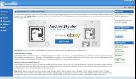 
							         AuctionStealer UK: Free Online eBay Auction Sniper								  
							    