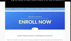 
							         Audeo II Charter School - Moving You Forward								  
							    
