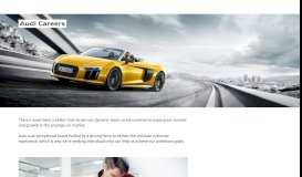 
							         Audi Careers > Audi Australia Official Website | Luxury & Performance ...								  
							    