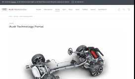 
							         Audi Technology Portal | Audi MediaCenter								  
							    