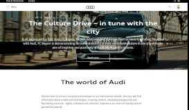 
							         Audi.com – the international Audi website | audi.com								  
							    