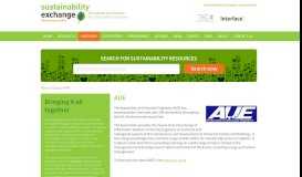 
							         AUE | Sustainability Exchange								  
							    