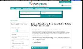 
							         Auf localjob.de aufregende Jobs in Starnberg finden								  
							    