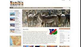 
							         Augrabies NP (RSA) - Namibia Reiseführer und Reise-Portal								  
							    