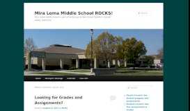 
							         August | 2015 | Mira Loma Middle School ROCKS!								  
							    