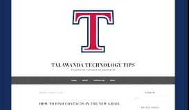 
							         August 2018 – Talawanda Technology Tips								  
							    
