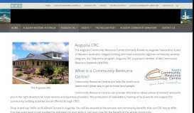 
							         Augusta Community Resource Centre | Augusta Community Portal								  
							    