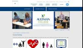 
							         Aultman College - CampusCE								  
							    