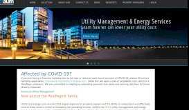 
							         AUM - American Utility Management								  
							    