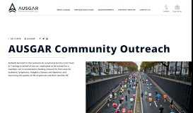 
							         AUSGAR Community Outreach - Ausgar Technologies, Inc.								  
							    
