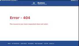
							         AUSkey registration - Business Registration Service								  
							    