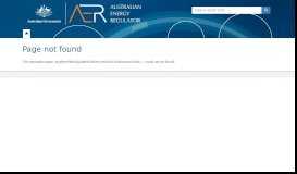 
							         AusNet Services - Australian Energy Regulator								  
							    