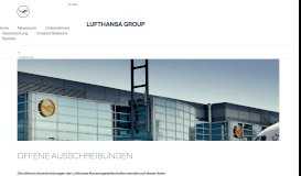 
							         Ausschreibungen - Lufthansa Group								  
							    
