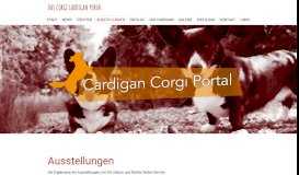
							         Ausstellungen - cardigan-corgi-portal								  
							    