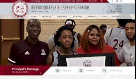 
							         Austin College & Career Academy - Home								  
							    