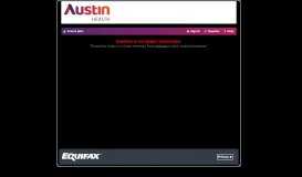 
							         Austin Health - Mercury eRecruit								  
							    