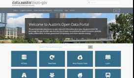 
							         Austin Open Data - AustinTexas.gov								  
							    