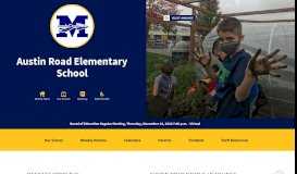 
							         Austin Road Elementary School: Home Page								  
							    