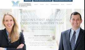 
							         Austin Thyroid Surgeons | Dr. Bridget M. Brady & Dr. John P. Sabra								  
							    