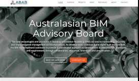 
							         Australasian BIM Advisory Board								  
							    