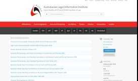 
							         Australasian Legal Information Institute								  
							    