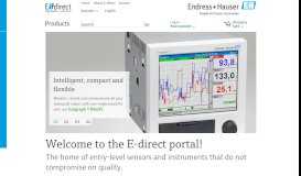 
							         Australia | Sensors, switches & instruments | E-direct by Endress+Hauser								  
							    