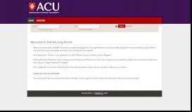 
							         Australian Catholic University - Sydney - Welcome to the Housing Portal								  
							    