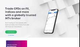 
							         Australian Forex & CFD Broker | Leverage up to 500:1 | EightCap UK								  
							    