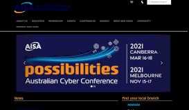 
							         Australian Information Security Association								  
							    