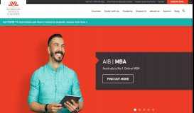 
							         Australian Institute of Business (AIB) | Online MBA								  
							    