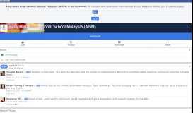 
							         Australian International School Malaysia (AISM) - Home | Facebook								  
							    