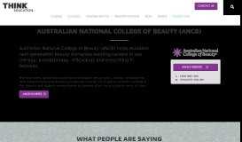 
							         Australian National College of Beauty (ANCB) - Think Education								  
							    